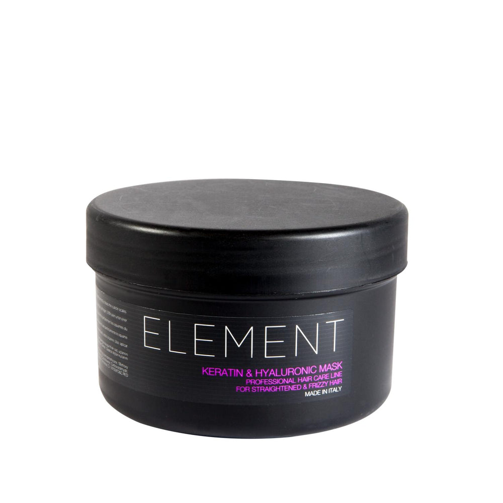 Element Hyaluronic Hair Mask with Keratin - 500ml Moisturizing Treatment for Dry Damaged Hair - Hair Mask