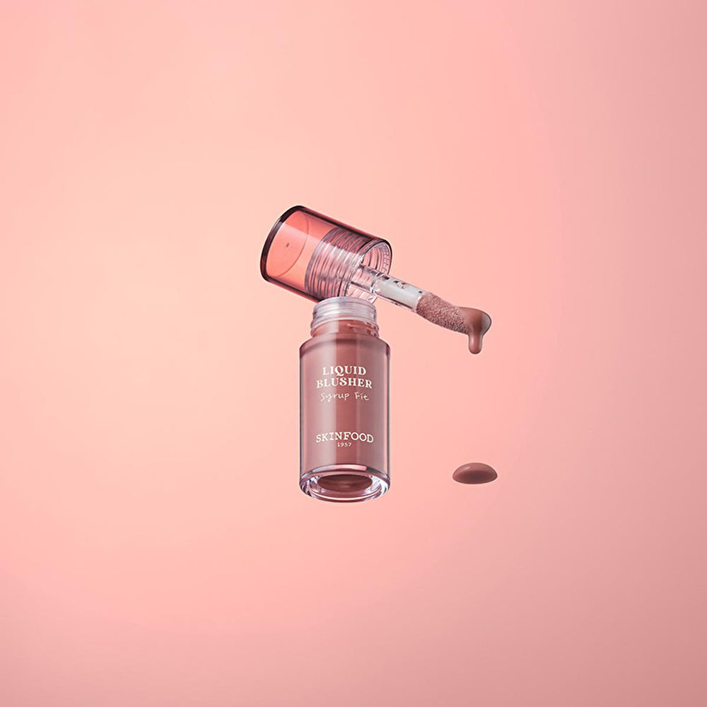 Skinfood Syrup Fit Likit Allık 01 Raspberry Vanilla Makeup Blush - Natural Cheek Color with Raspberry Vanilla Scent - view 3