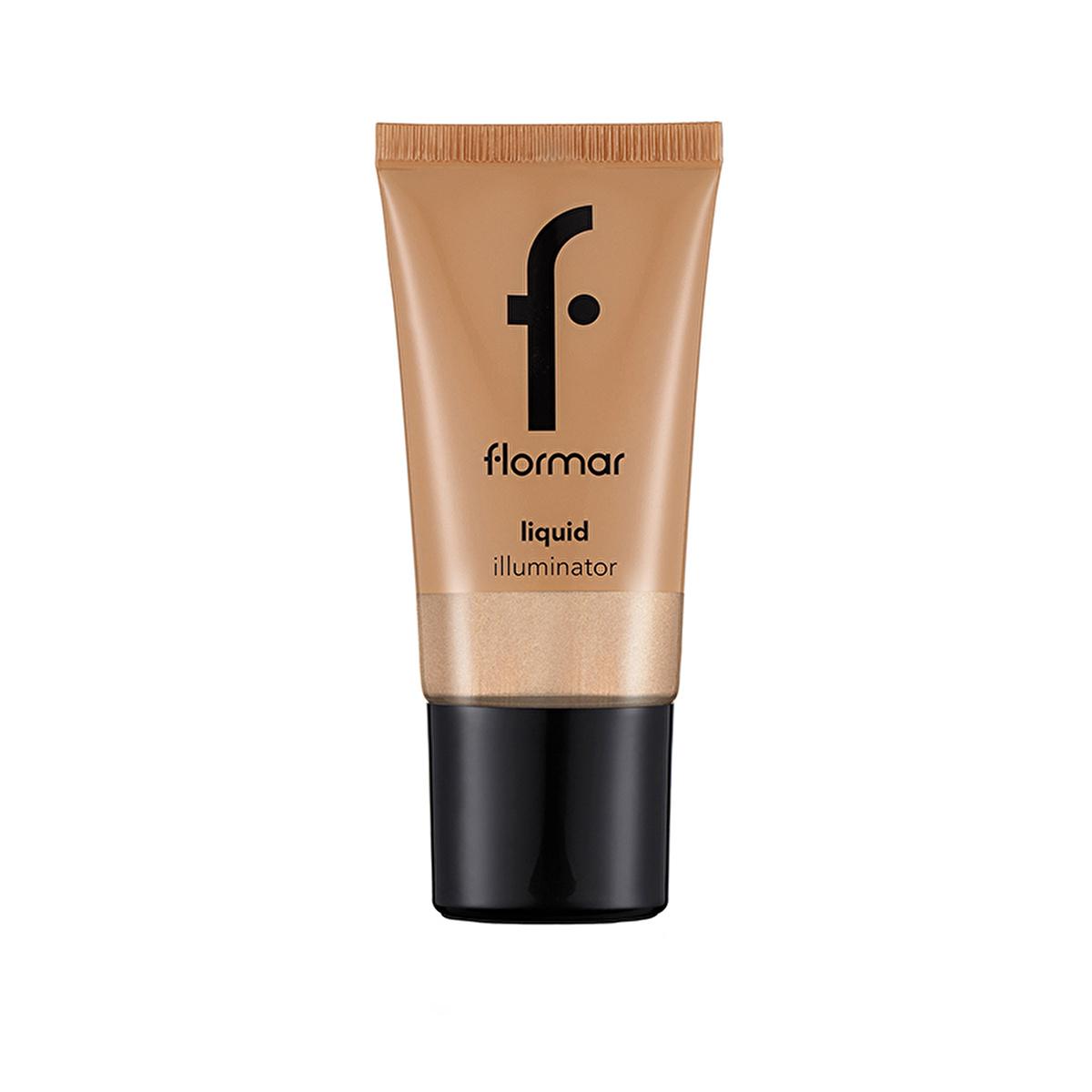 Flormar Liquid Illuminator - Natural Glow, Radiant Complexion Makeup Highlighter Flormar Liquid Illuminator for Natural Glow Liquid Illuminator, Flormar, Makeup Highlighter, Natural Glow, Radiant Complexion, Cosmetic, Beauty Product, Makeup, Highlighter, Illuminator, Glow, Radiant Skin, Natural Makeup, Everyday Makeup, Special Occasion Makeup, Moisturizing Makeup, Long-Lasting Makeup