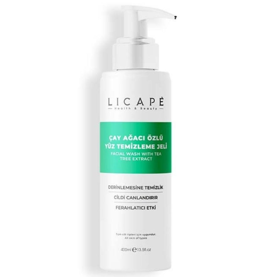 Licape Tea Tree Facial Cleansing Gel for Blemish-Prone Skin 200ml