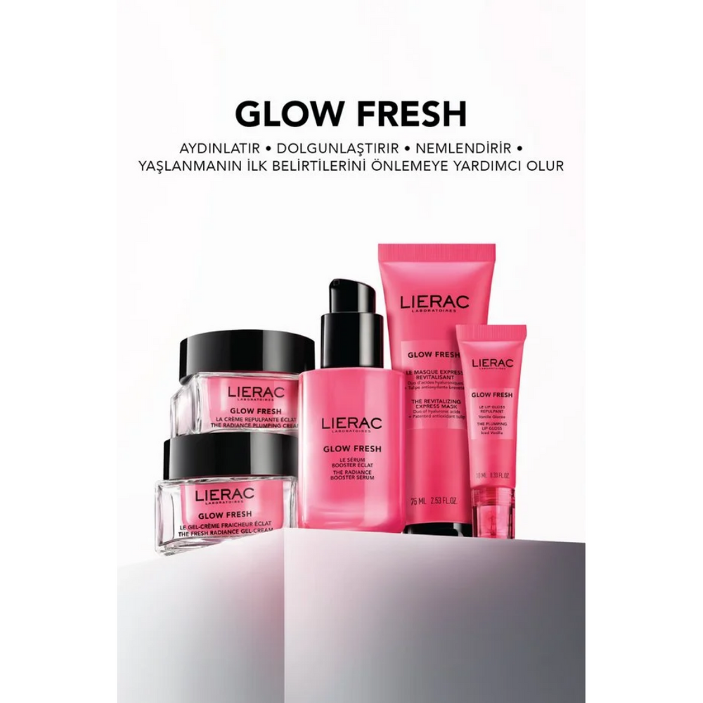 Lierac Glow Fresh The Revitalizing Express Face Mask with Hyaluronic Acid 75 ml
