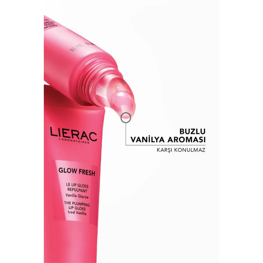 Lierac Glow Fresh Plumping Lip Gloss with Hyaluronic Acid 10 ml