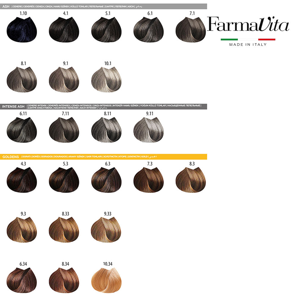 Farmavita Life Color Plus Permanent Hair Color Cream 100ml
