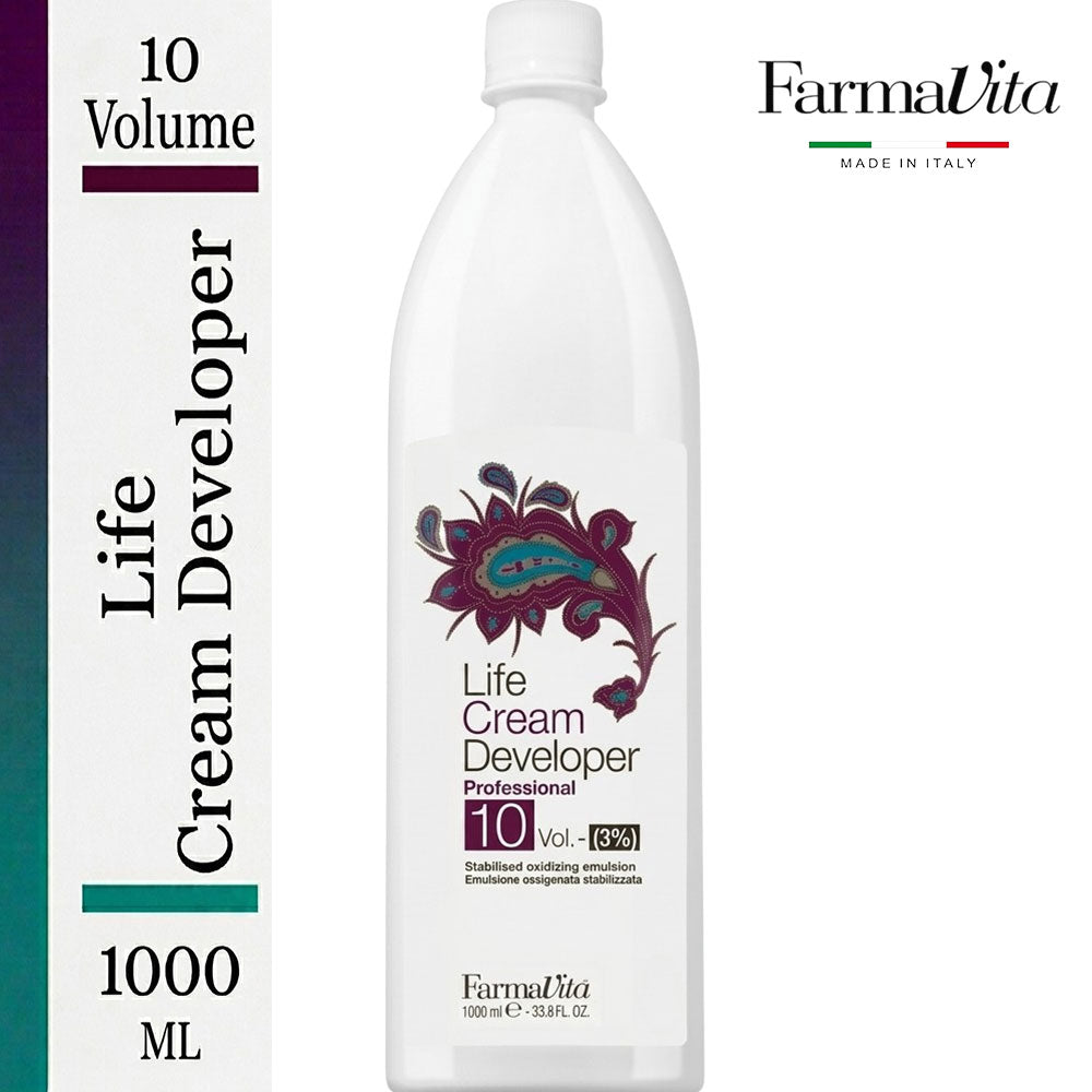 Farmavita Life Krem Oksidan 10 Vol Developer Cream, 1000 ml Hair Color Activator