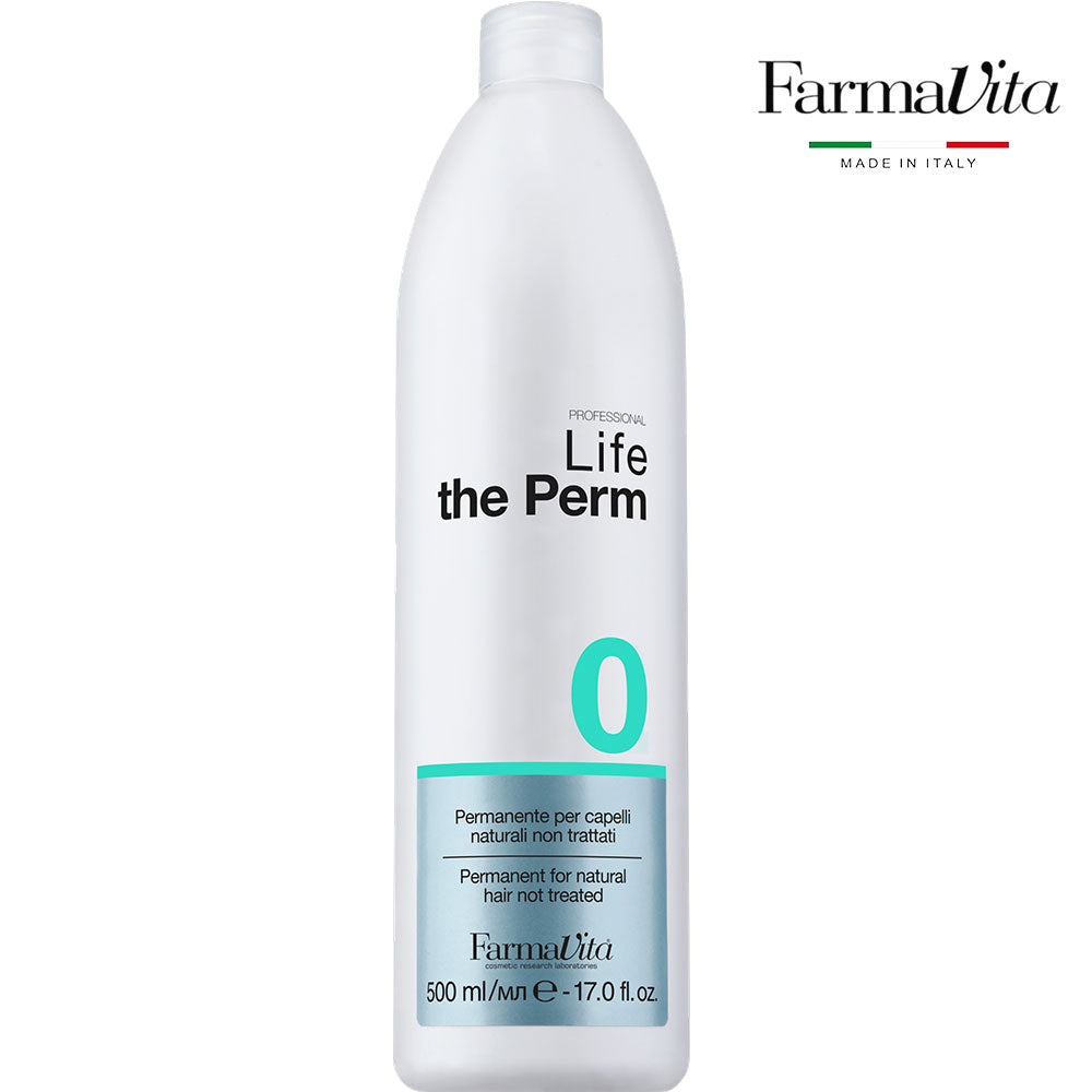 Farmavita Life Perma No: 0 Perm Lotion for Natural Hair 500 ml