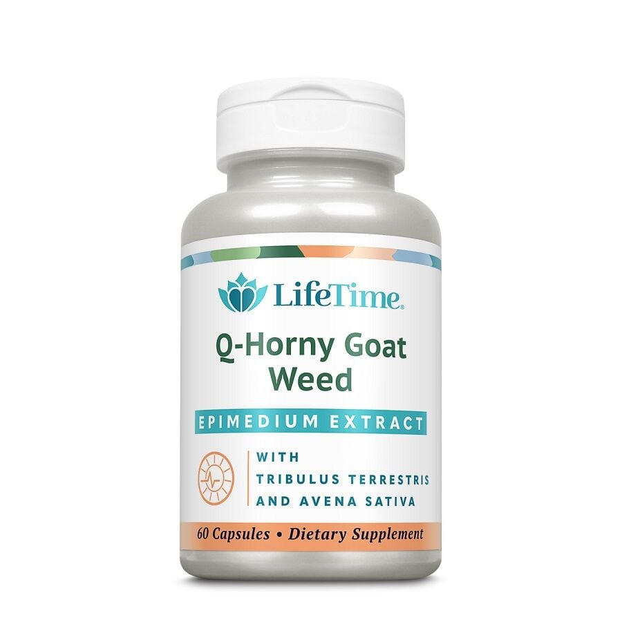 Life Time Vitamin Q-Horny Goat Weed Herbal Support 60 Capsules