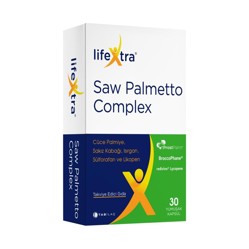 LifeXtra Saw Palmetto Complex Daily Supplement 30 Capsules