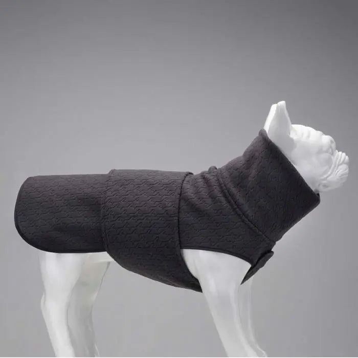 Lindo Ashen Grey Dog Sweater with Harness Access