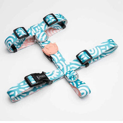 Lindodogs Touch Dog Harness Soft Ergonomic Design Small