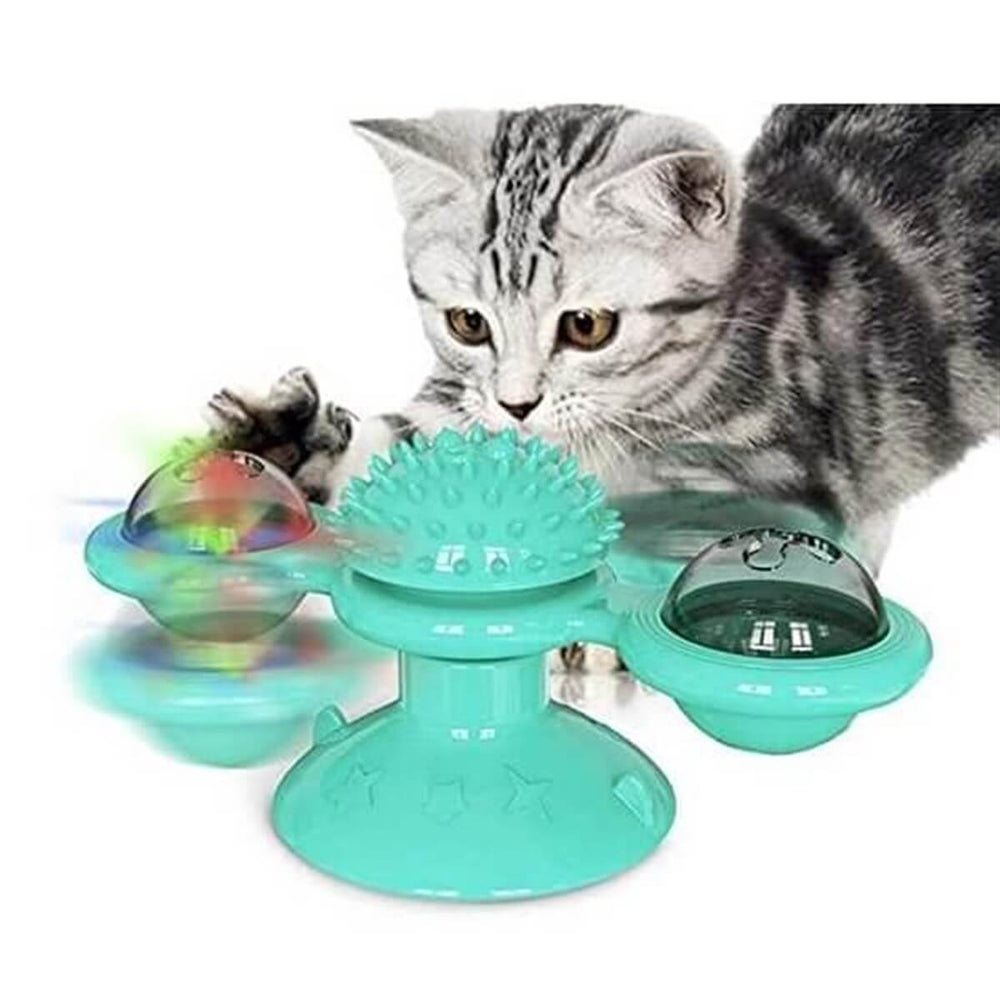 Lionpets Interactive Catnip Toy with Snack Dispensers 15cm