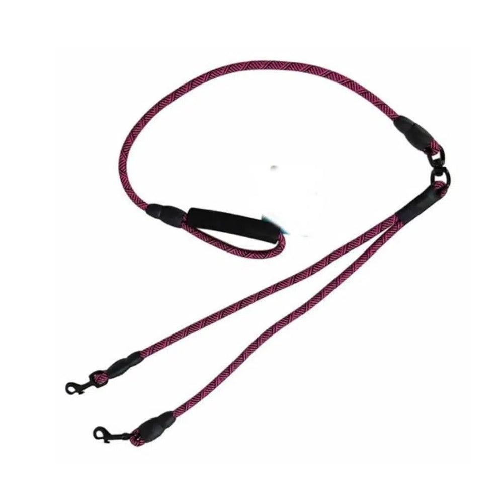 Lion Double Dog Leash with Dual Leads 12mm x 140cm