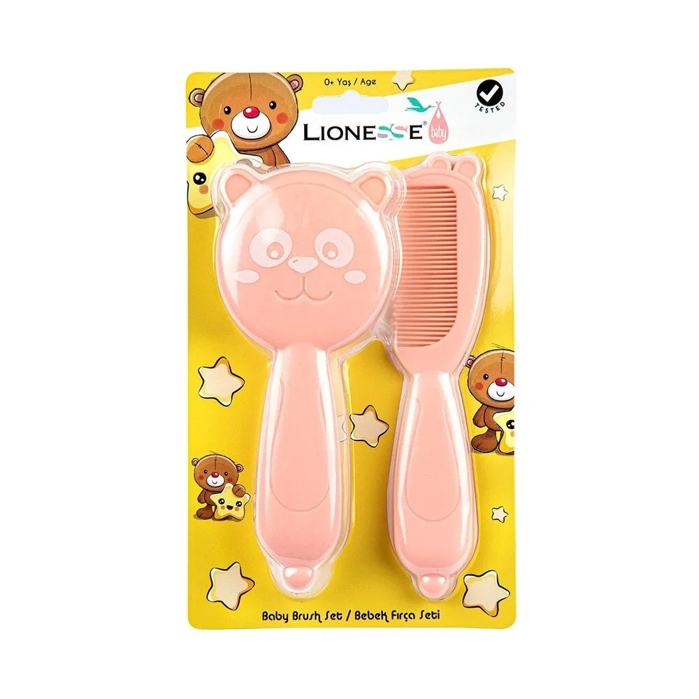 Lionesse Baby Brush Set for Gentle Hair Care