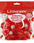 Lionesse Strawberry Soap Infused Bath Loofah 952