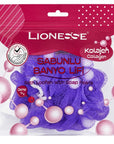 Lionesse Collagen Soap-Infused Bath Sponge for Smooth Skin
