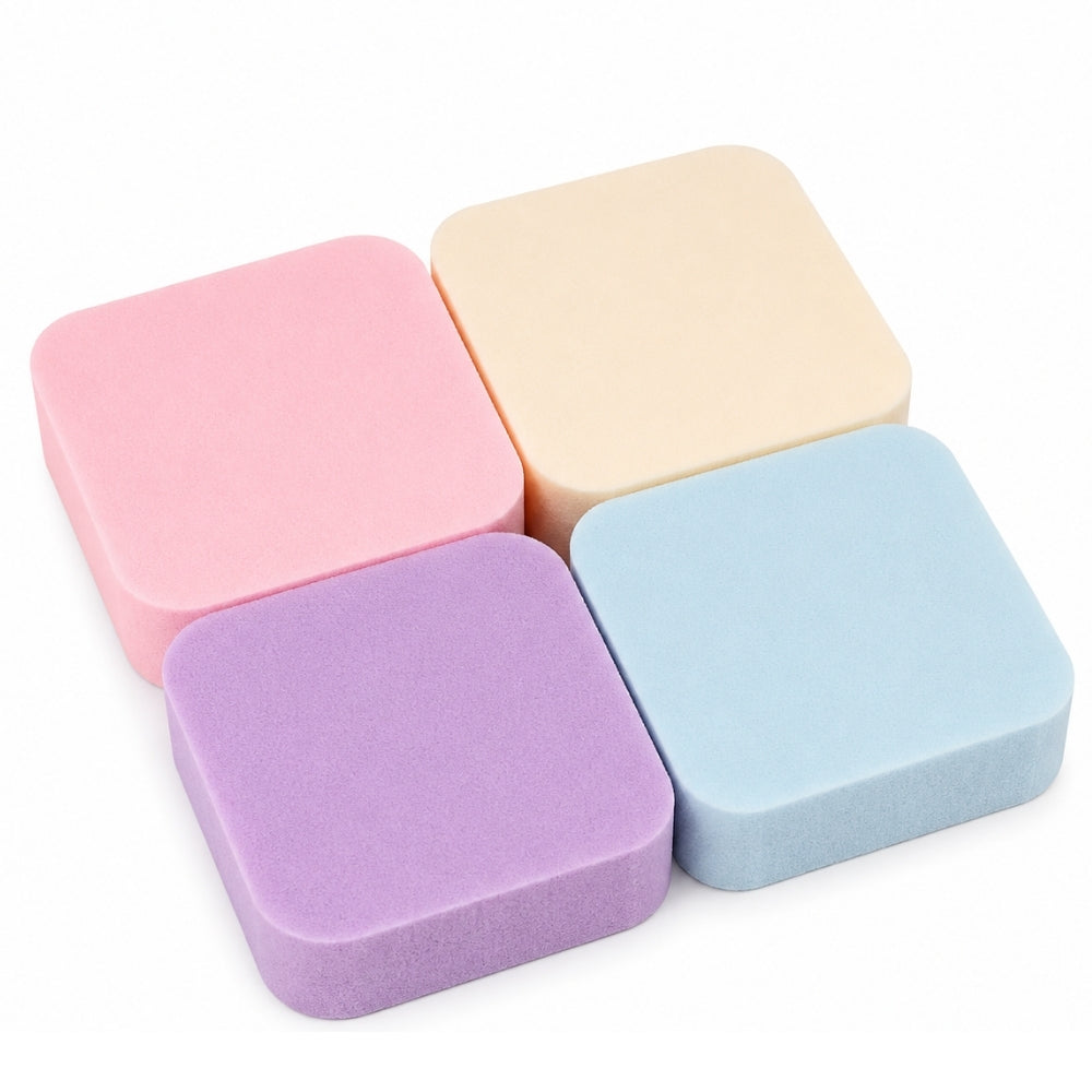 Lionesse Makeup Sponge Set for Flawless Blending 4 Pack