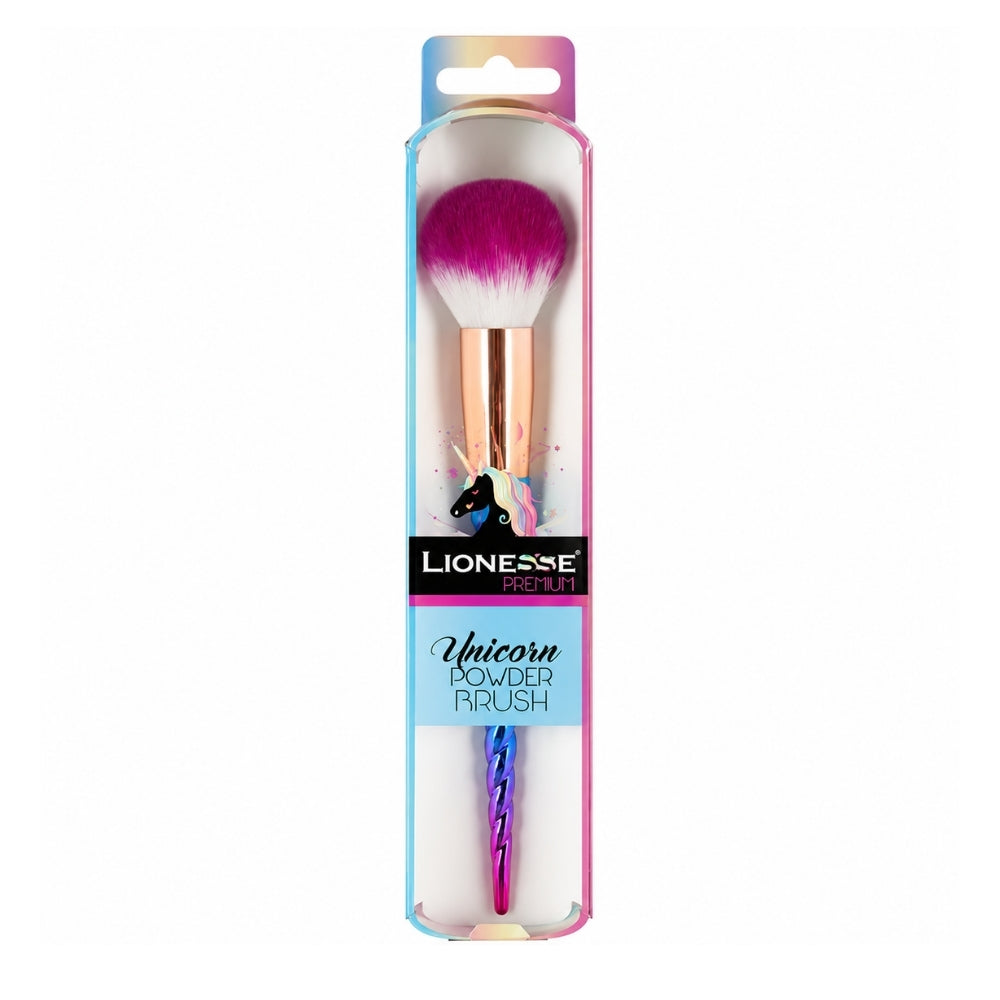 Lionesse Premium Unicorn Powder Brush 5412 for Smooth Makeup
