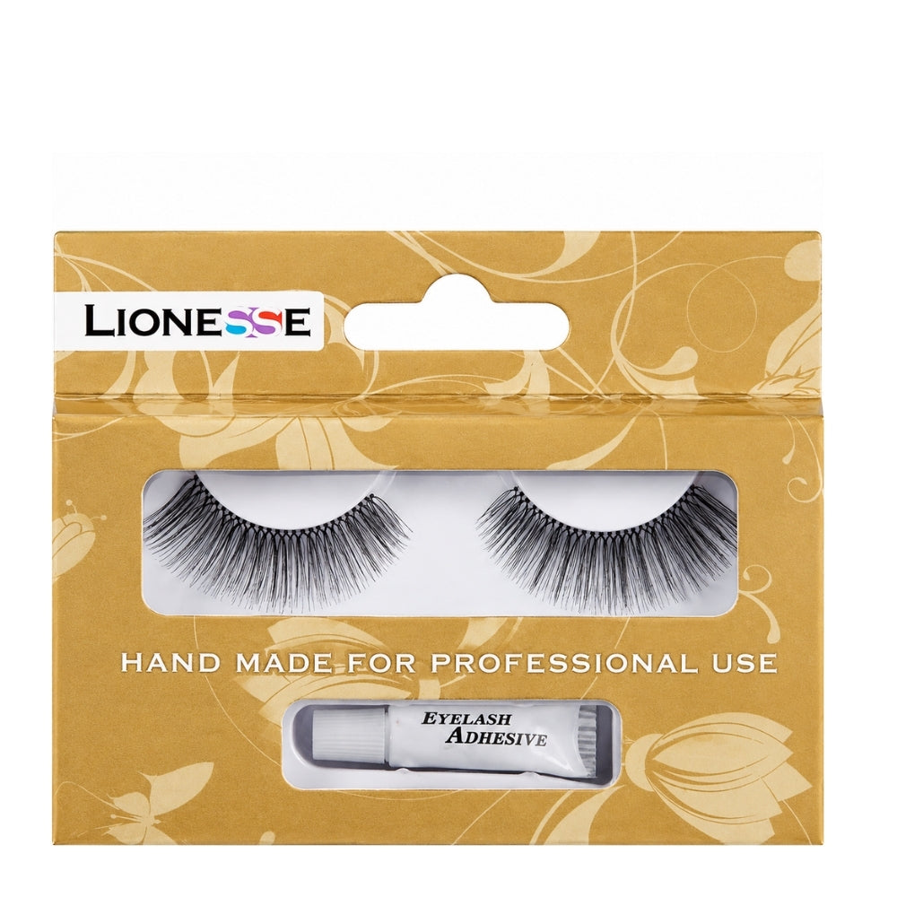 Lionesse False Eyelashes NE 709 for Volumizing Length 1 Pair