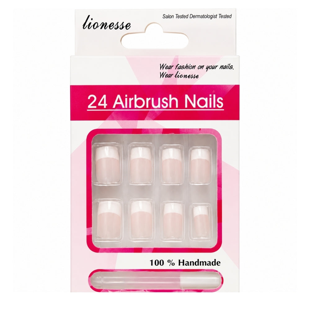 Lionesse French Press-On Artificial Nails A 72