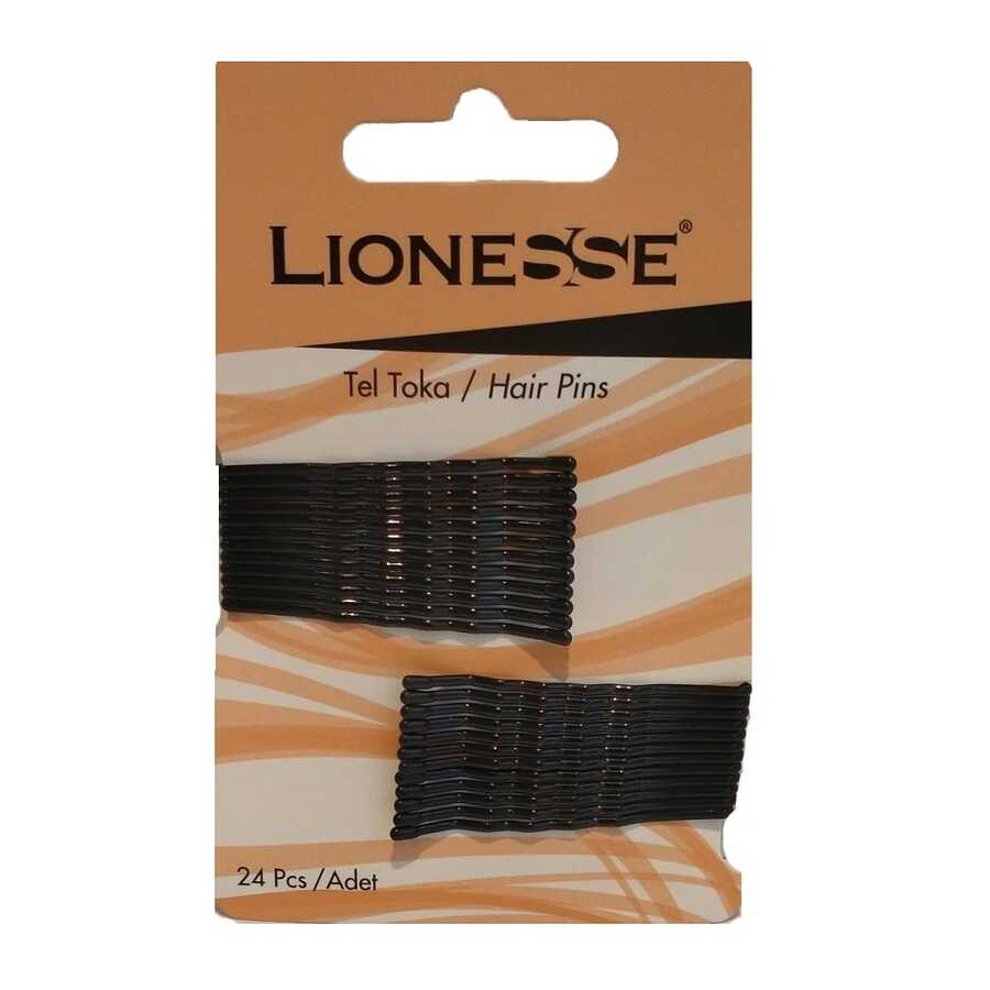 Lionesse Bobby Pins Secure Hold Hair Clips 24-Pack