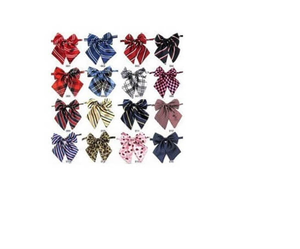 Lionpets Dog Bow Tie Adjustable Satin Accessory 30-40 cm