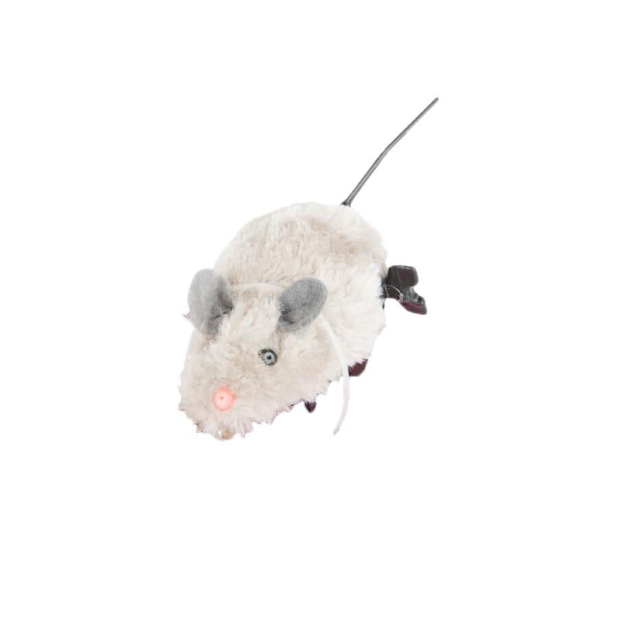 Lionpets Wind-Up Mouse Cat Toy for Active Play 8 cm