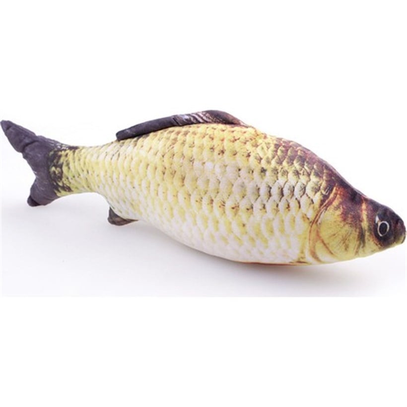 Lionpets Battery Fish Cat Toy Realistic Motion Sensor 3D 1pc