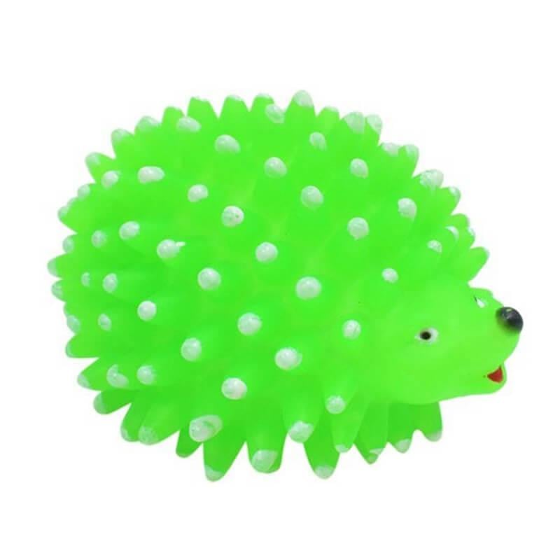 Lionpets Plastic Hedgehog Dog Toy for Small Breeds 10 cm
