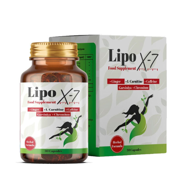 Matriks Ilac Lipo X-7 Dietary Supplement with L-Carnitine 30 Capsules
