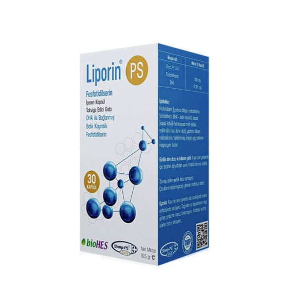 Bionano Liporin PS Phosphatidylserine Supplement 30 Capsules