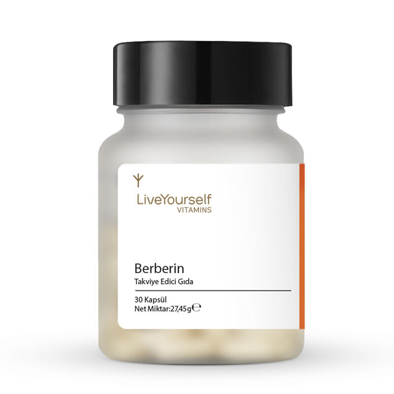 LiveYourself Berberine Karamuk Extract Dietary Supplement 30 Capsules