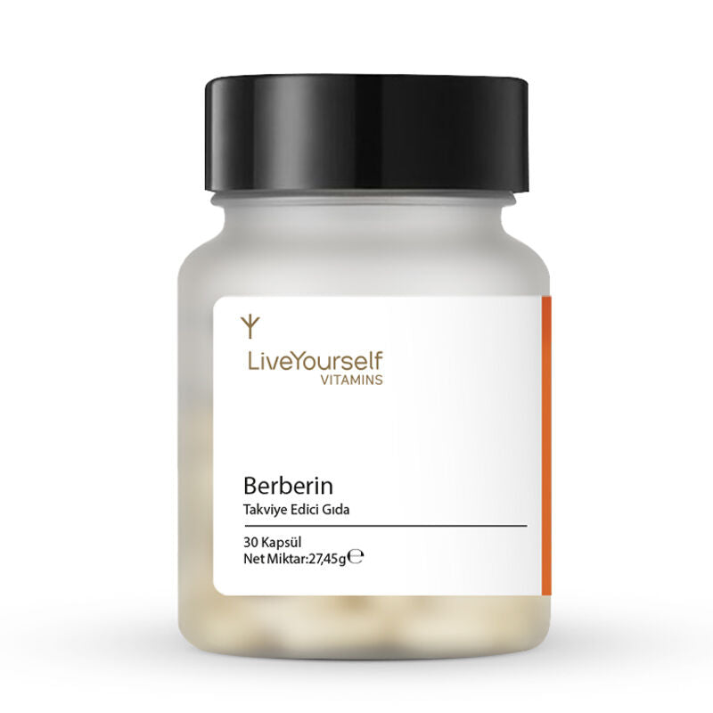 LiveYourself Berberine Karamuk Extract Dietary Supplement 30 Capsules