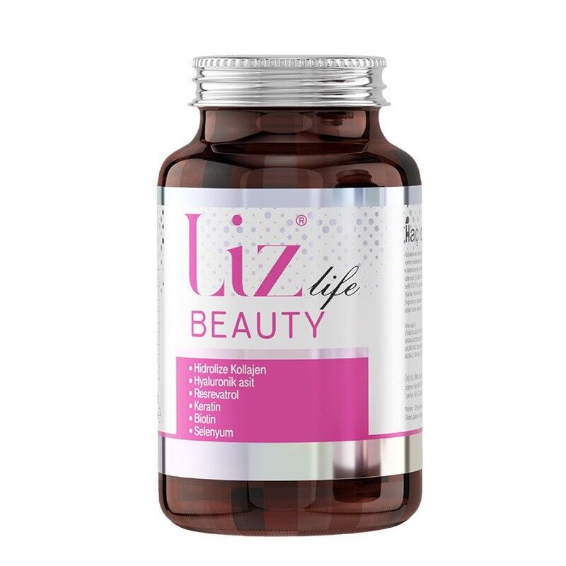 Liz Life Beauty Supplement with Collagen & Biotin 30 Tablets