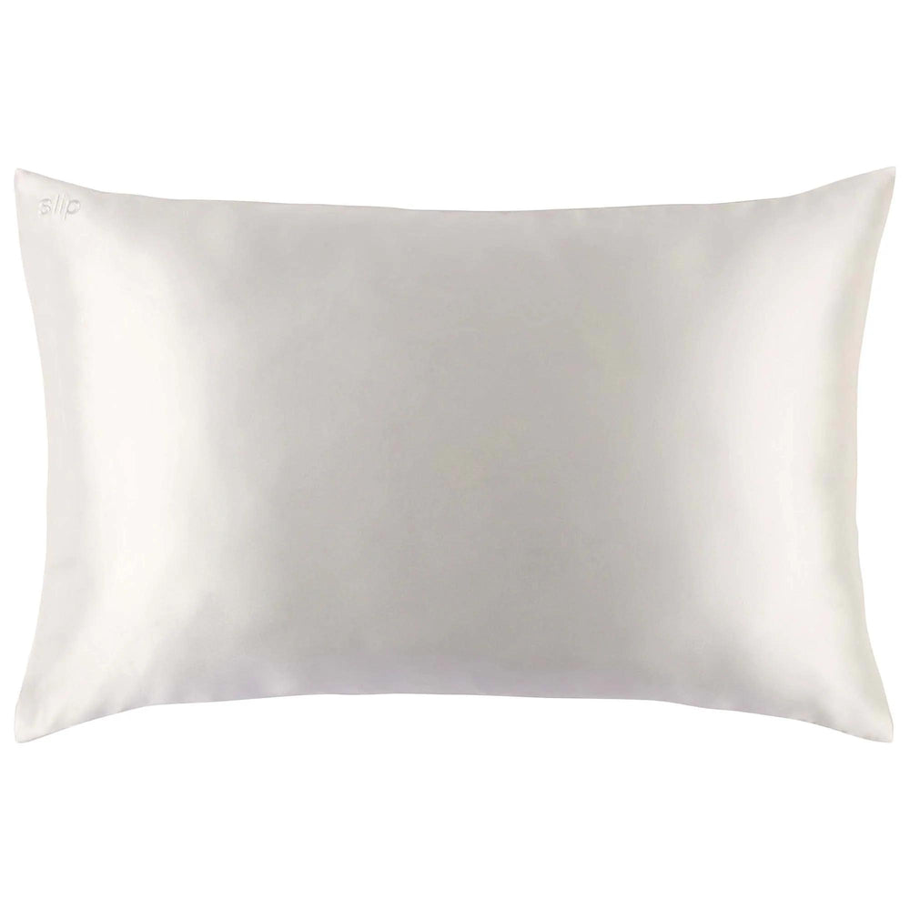 Slip Silk Pillowcase - Luxurious Mulberry Silk for Anti-Aging & Anti-Bedhead Benefits Slip Silk Pillowcase - Anti-Aging & Anti-Bedhead silk pillowcase, anti-aging pillowcase, anti-bedhead pillowcase, mulberry silk bedding, luxury sleep products, beauty sleep, skincare, haircare, hypoallergenic bedding, dermatologist recommended, premium silk products