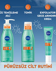 Nivea Derma Skin Clear Acne Face Wash: Deep Cleansing Salicylic Acid & Niacinamide Gel for Blemish & Pore Control, Oily & Acne-Prone Skin Nivea Acne Face Wash: Salicylic Acid Cleanser for Clear Skin acne face wash, salicylic acid cleanser, niacinamide face wash, pore minimizing cleanser, oily skin cleanser, blemish control face wash, deep cleansing face gel, Nivea Derma Skin Clear, blackhead removal cleanser, whitehead removal cleanser, face wash, cleanser, salicylic acid, niacinamide, sea salt, oily skin, 