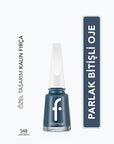 Flormar Nail Enamel Yoğun Pigmentli Oje - Long Lasting & Nourishing Nail Polish - view 5