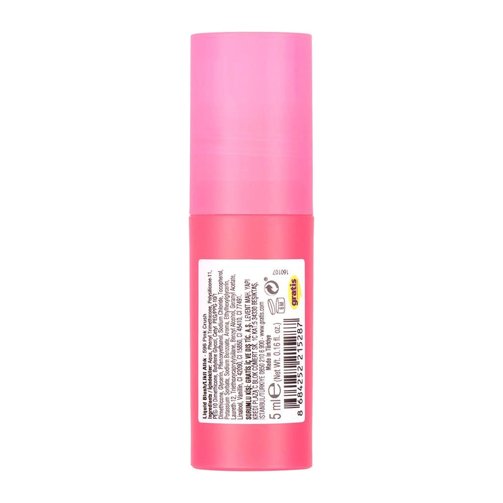 Beaulis Pure Flush Blush Pink Crush 596 Natural Glow 4.5g