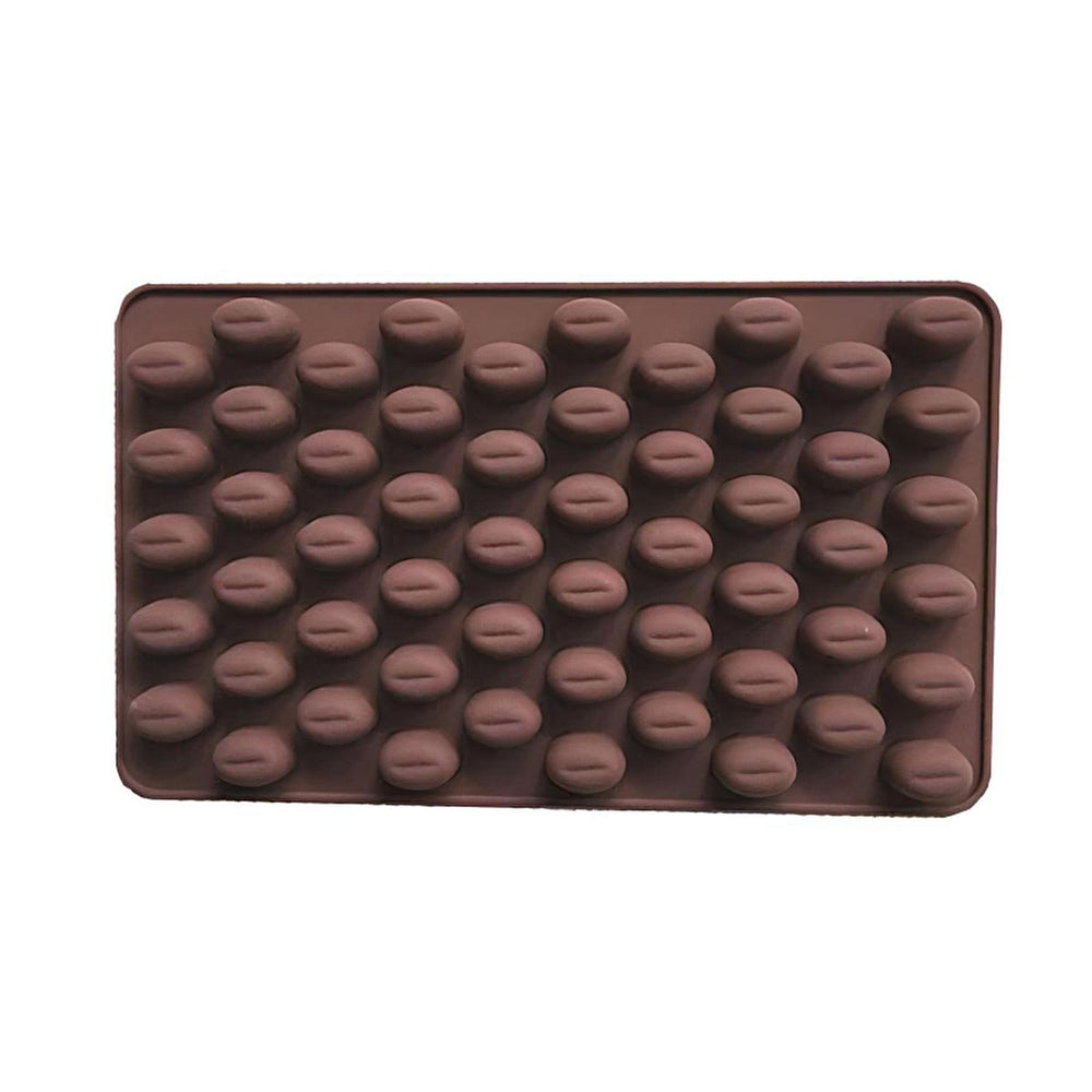 Lia Silicone Coffee Bean Chocolate Mold - Flexible, Durable, Non-Stick Chocolate Making Tool for Bakers and - Food & Candy