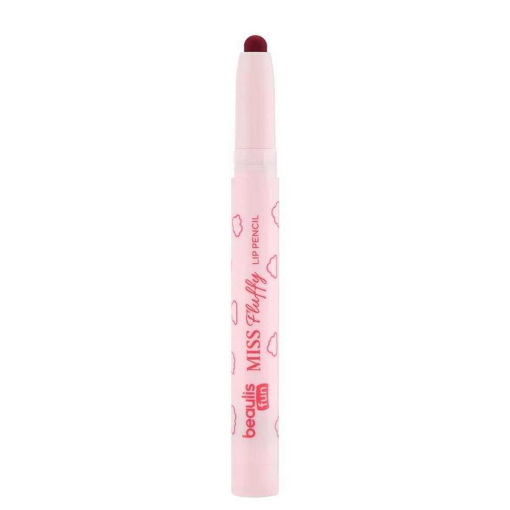 Beaulis Fun Miss Fluffy Blur Lipstick 317 Siren Red - Soft Matte