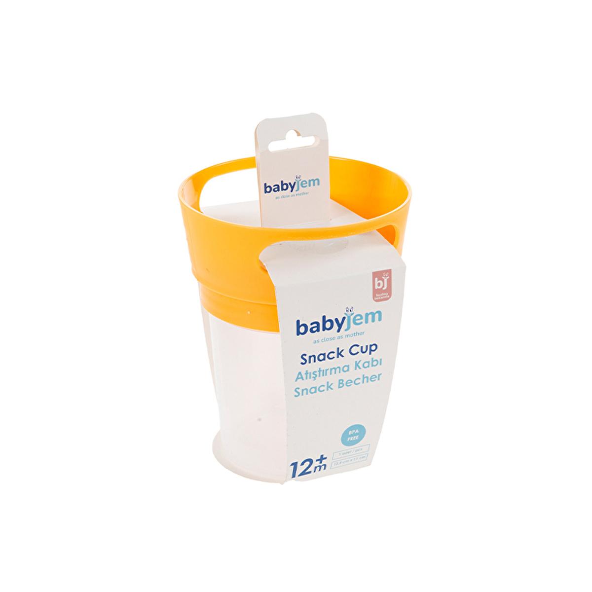 Babyjem Baby Snack Container - Mess-Free Snacking Solution for Parents on-the-Go Baby Snack Container - Mess-Free Snacking baby snack container, mess-free snacking, antibacterial snack cover, portable snack container, dry snack holder for babies, baby products, parenting essentials, on-the-go parenting, snack time solutions, baby feeding accessories