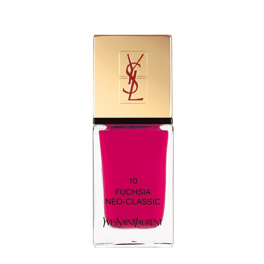 YSL La Laque Couture 10 Fuchsia Neo-Classic Nail Lacquer 10ml