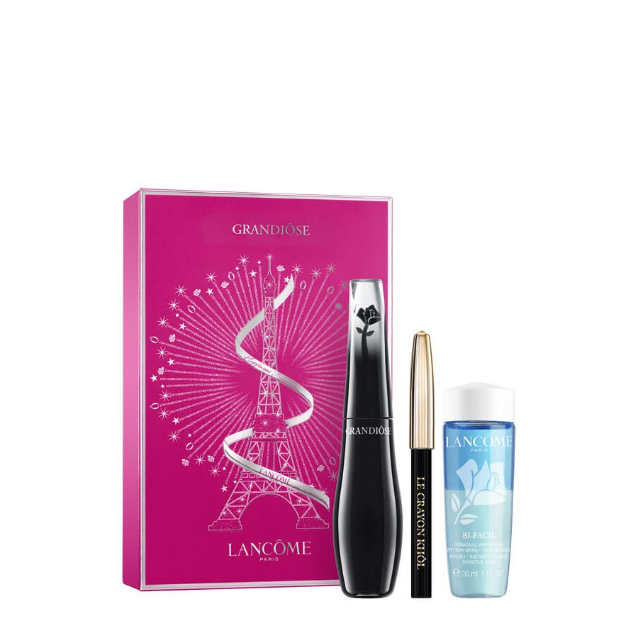 Lancome Grandiose Eye Pencil & Bi-Facil Mascara Makeup Set
