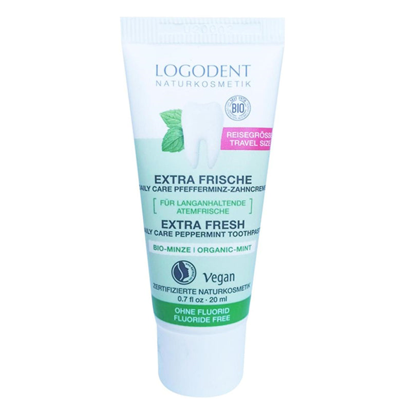 Logona Logodent Extra Fresh Toothpaste Refreshing Mint 20 ml