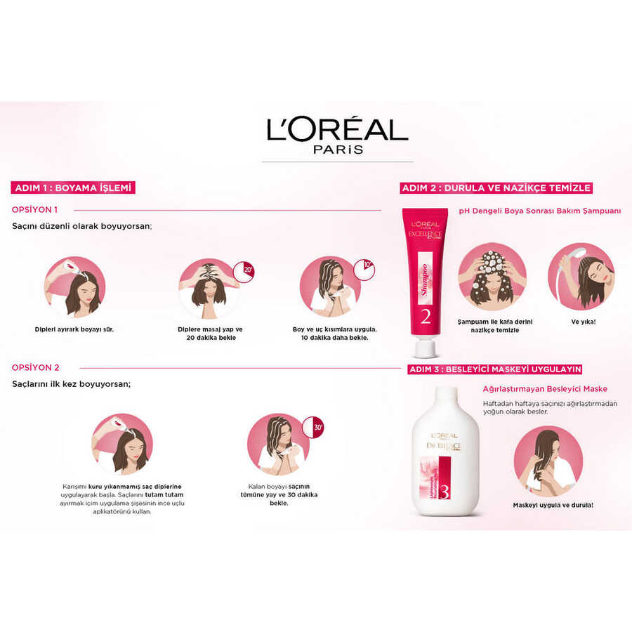 L'Oreal Paris Excellence Creme Hair Color 5 Brown