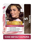 L'Oreal Paris Excellence Creme Hair Color 5 Brown