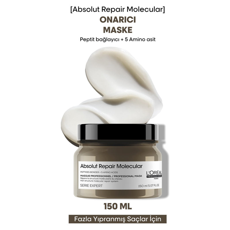 Loreal Professionnel Absolut Repair Molecular Hair Mask 150 ml
