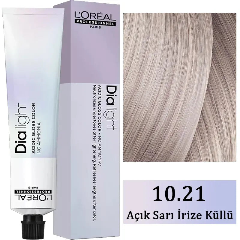 L'Oreal Professionnel Dia Light Demi-Permanent Gloss 10.21 50ml