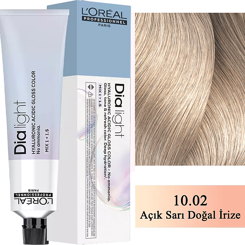 L'Oreal Professionnel Dia Light Ammonia-Free Hair Color 10.02 60ml