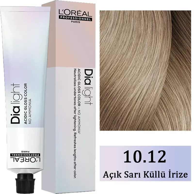 L'Oreal Professionnel Dia Light Hair Color 10.12 Ash Pearl 50ml
