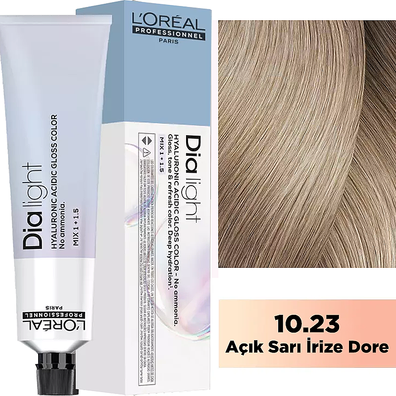 Loreal Professionnel Dia Light Ammonia-Free Hair Color 10.23 60ml