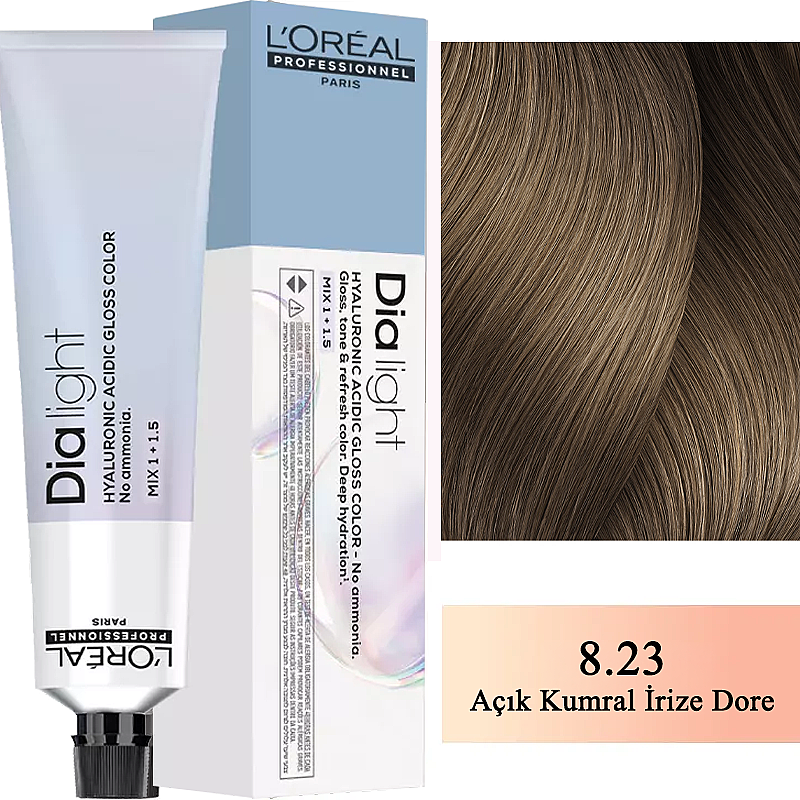 L'Oreal Professionnel Dia Light No: 8.23 Ammonia-Free Toner 60ml